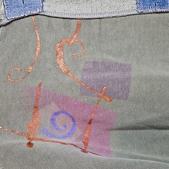 Vintage Authentic Pigment Sweatshirt Jacket with Clay Buttons & Jean Pocket - Picture 2 of 14